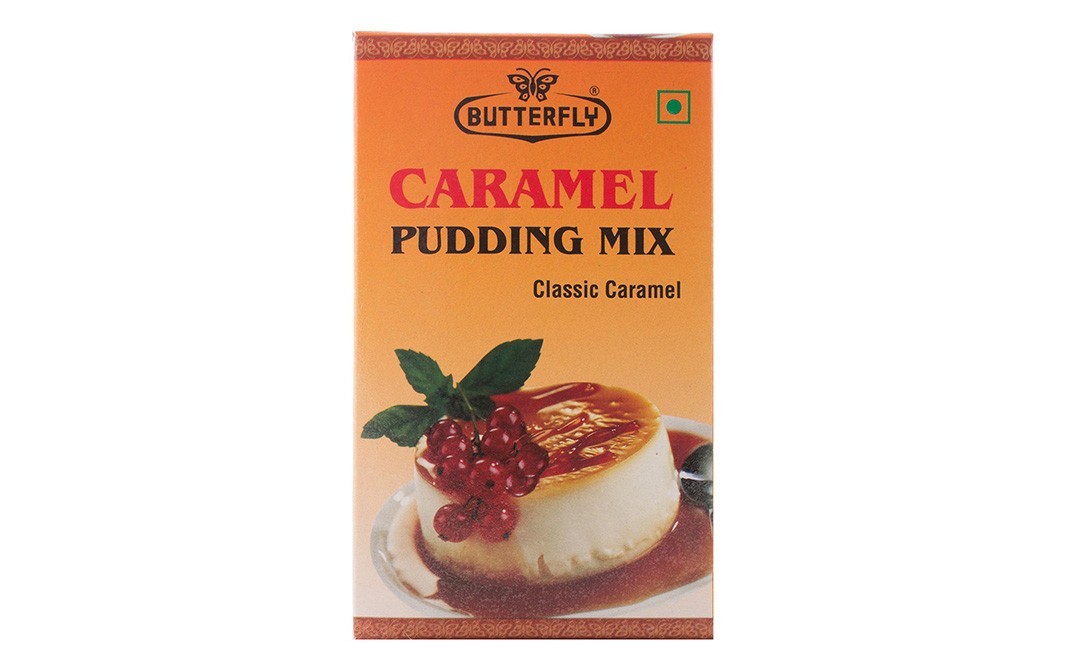 Butterfly Caramel Pudding Mix Classic Caramel   Pack  100 grams